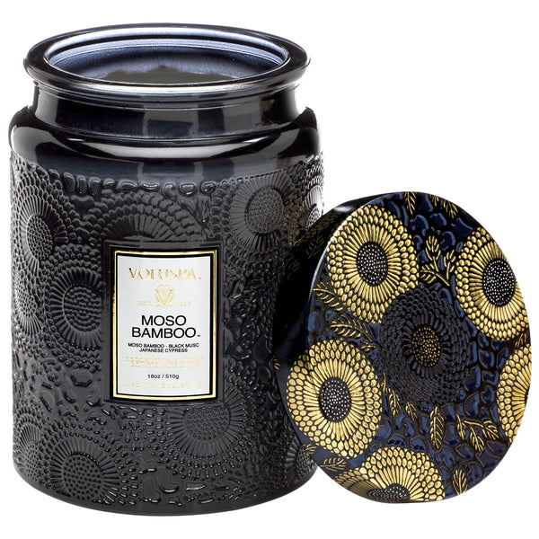 Voluspa Moso Bamboo Large Jar Candle