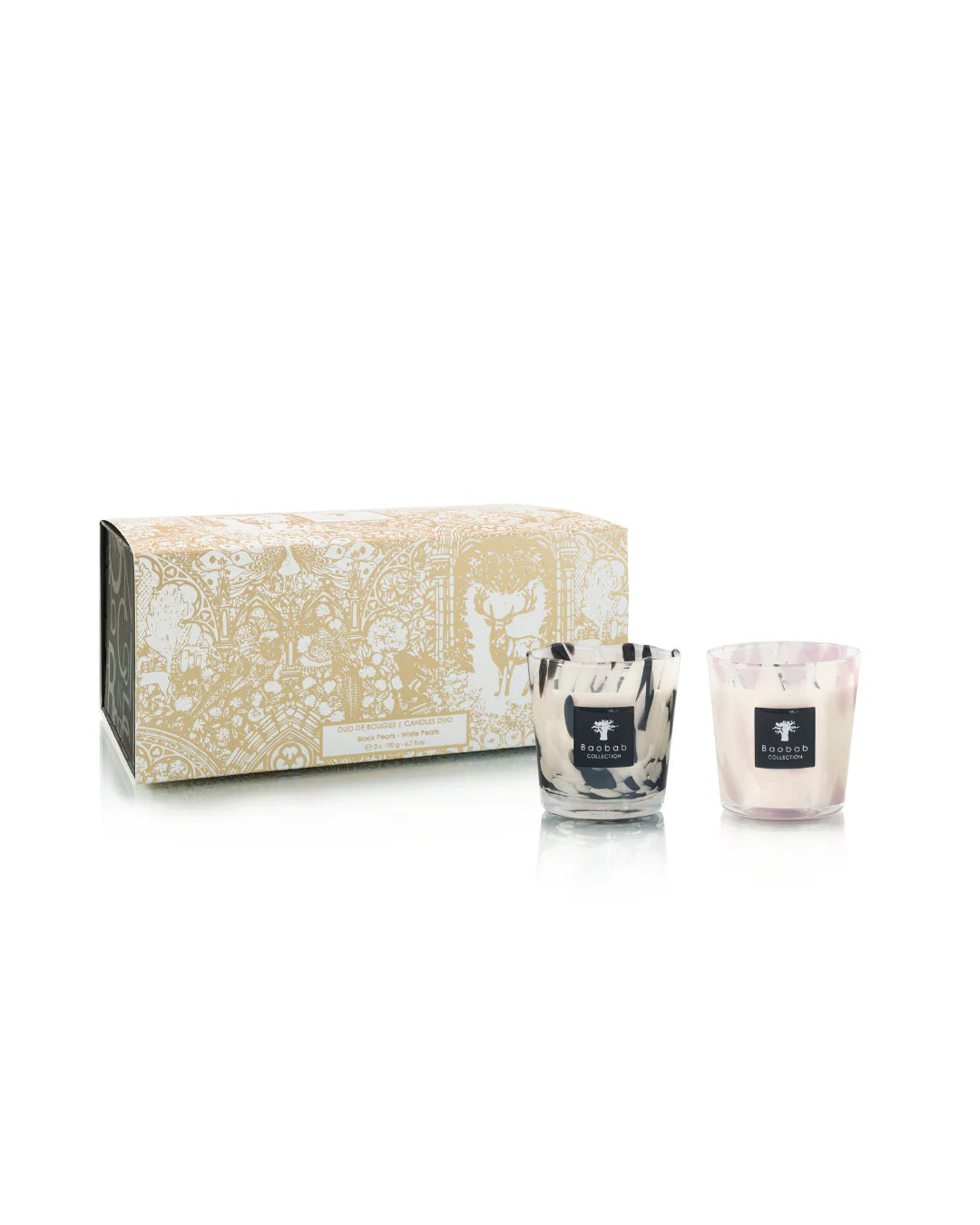 Baobab Collection Duo Pearls Gift Set (2 × MAX08 Candles)