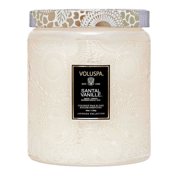Voluspa Santal Vanille Luxe Candle Jar