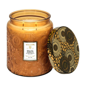 Voluspa Baltic Amber Luxe Candle Jar