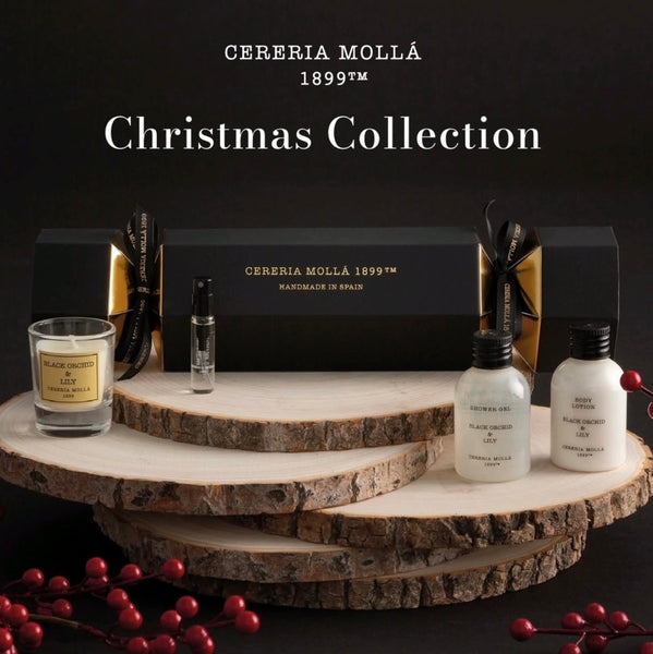 Cereria Molla cracker in Black Orchid & Lily