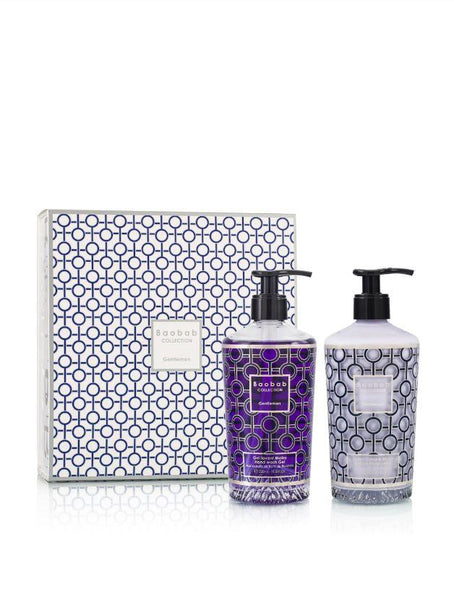 Baobab Gentlemen Hand wash & lotion gift box