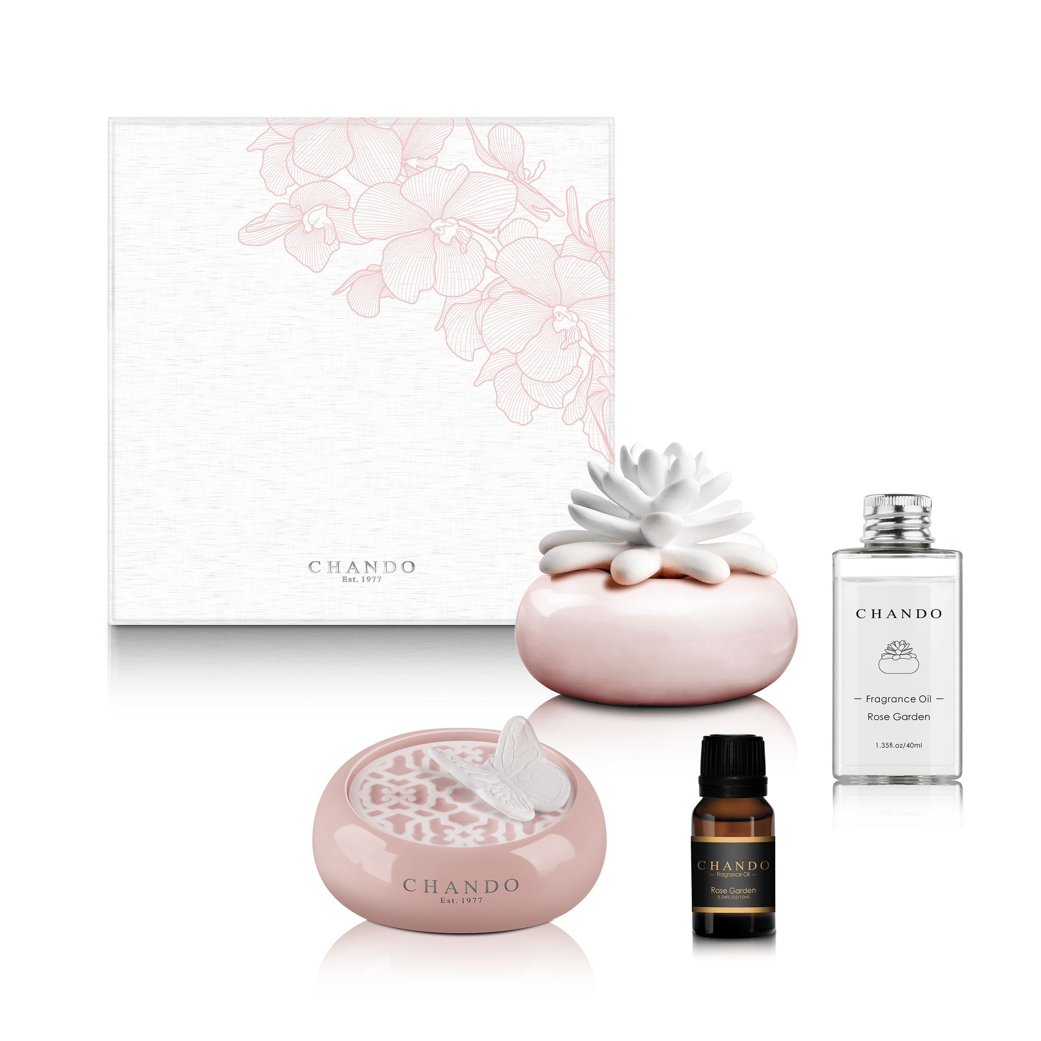 Chando Rose Garden Aroma Set