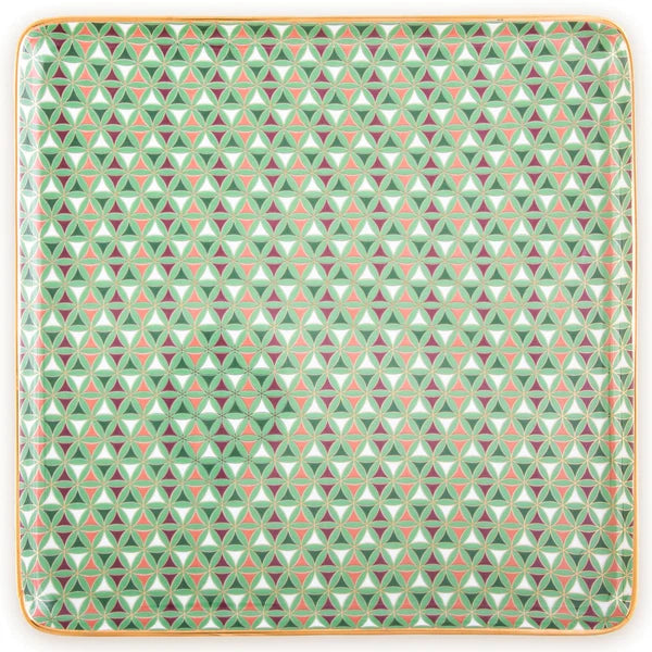 Images D'Orient Square Platter Large Opera - 25 cm