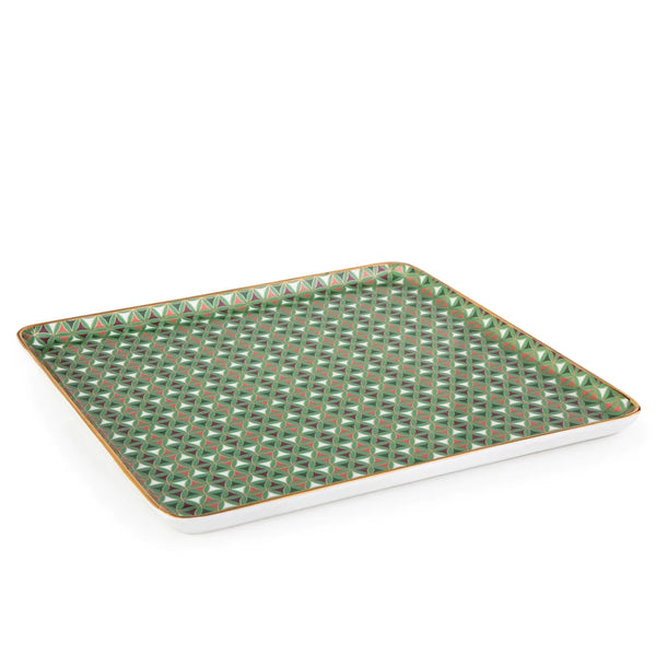 Images D'Orient Square Platter Large Opera - 25 cm