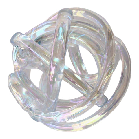 Florescent glass knot