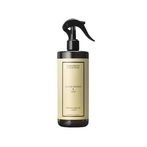 Cereria Molla Textile & Room Spray – Black Orchid & Lily (500ml)