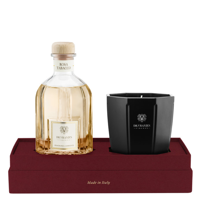 Dr Vranjes candle and diffuser giftset - Oud - HOUSE D'LUXE