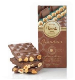 Venchi Milk Chocolate Gianduia bar