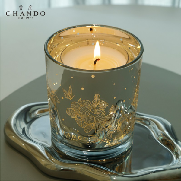 Chando Oriental Peony Scented Candle.
