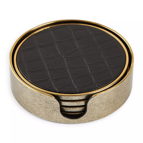Noir Luxe Drink Coaster set