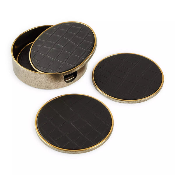 Noir Luxe Drink Coaster set