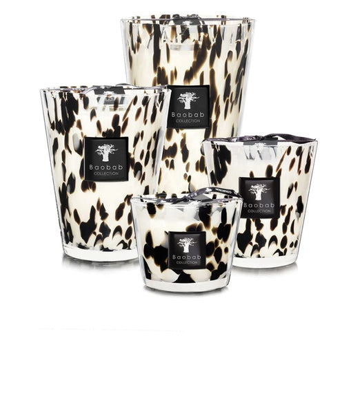 Baobab collection Black Pearls candle