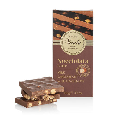 Venchi Milk Chocolate Hazelnut bar