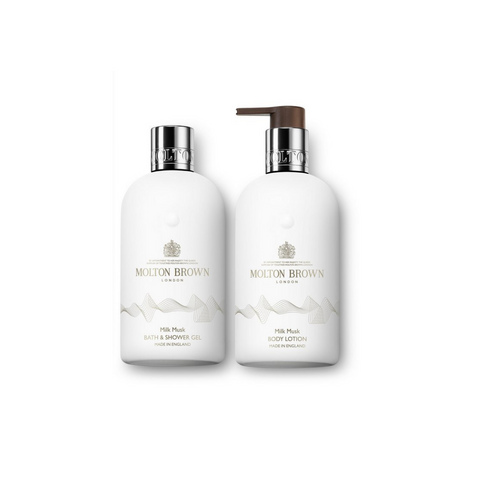 Molton Brown Milk Musk body set