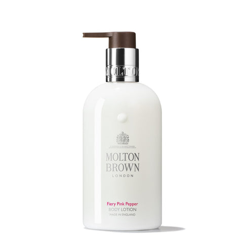Molton Brown fiery pink body lotion