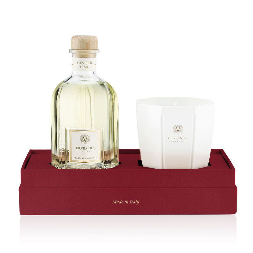 Dr Vranjes candle and diffuser giftset - Oud - HOUSE D'LUXE