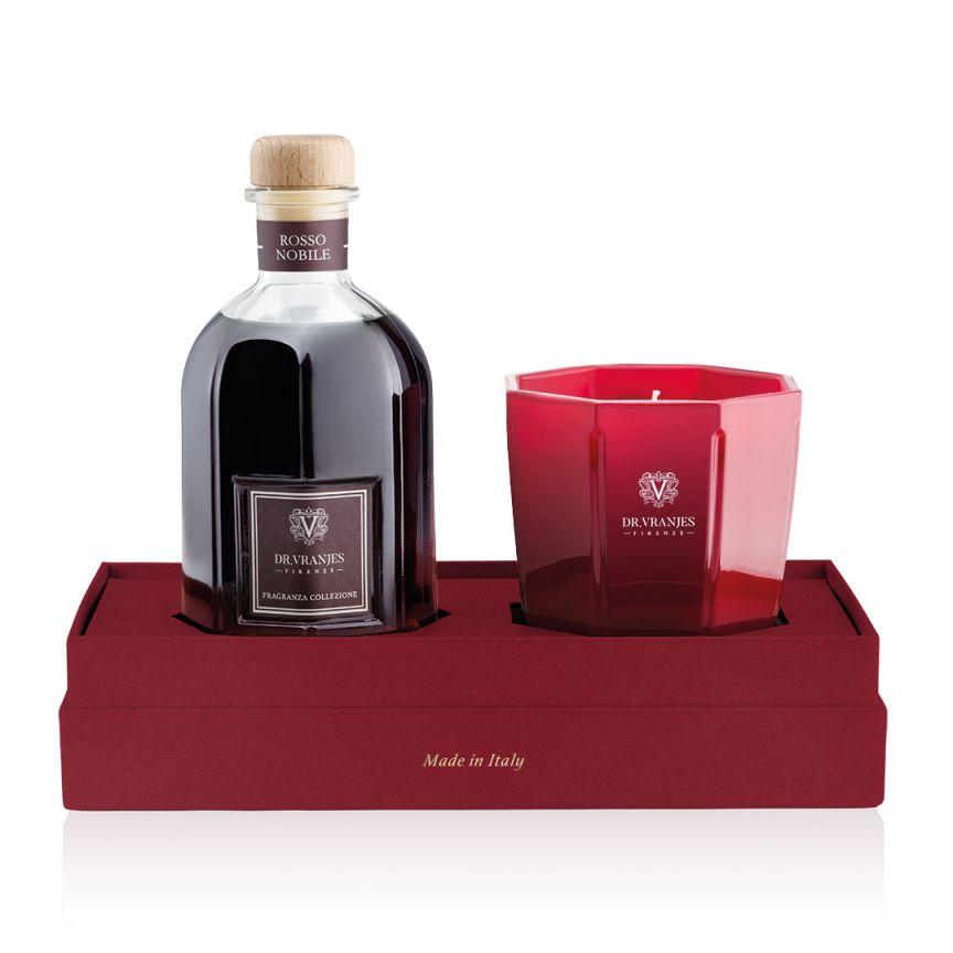 Dr Vranjes candle and diffuser giftset - Oud - HOUSE D'LUXE